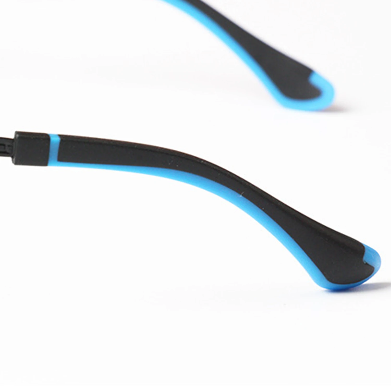 1Pair Silicone Rubber Eyeglasses Temple Tip Holder Replacement New Fashion Eyeglasses Temple Bar Sleeves For Men And Women