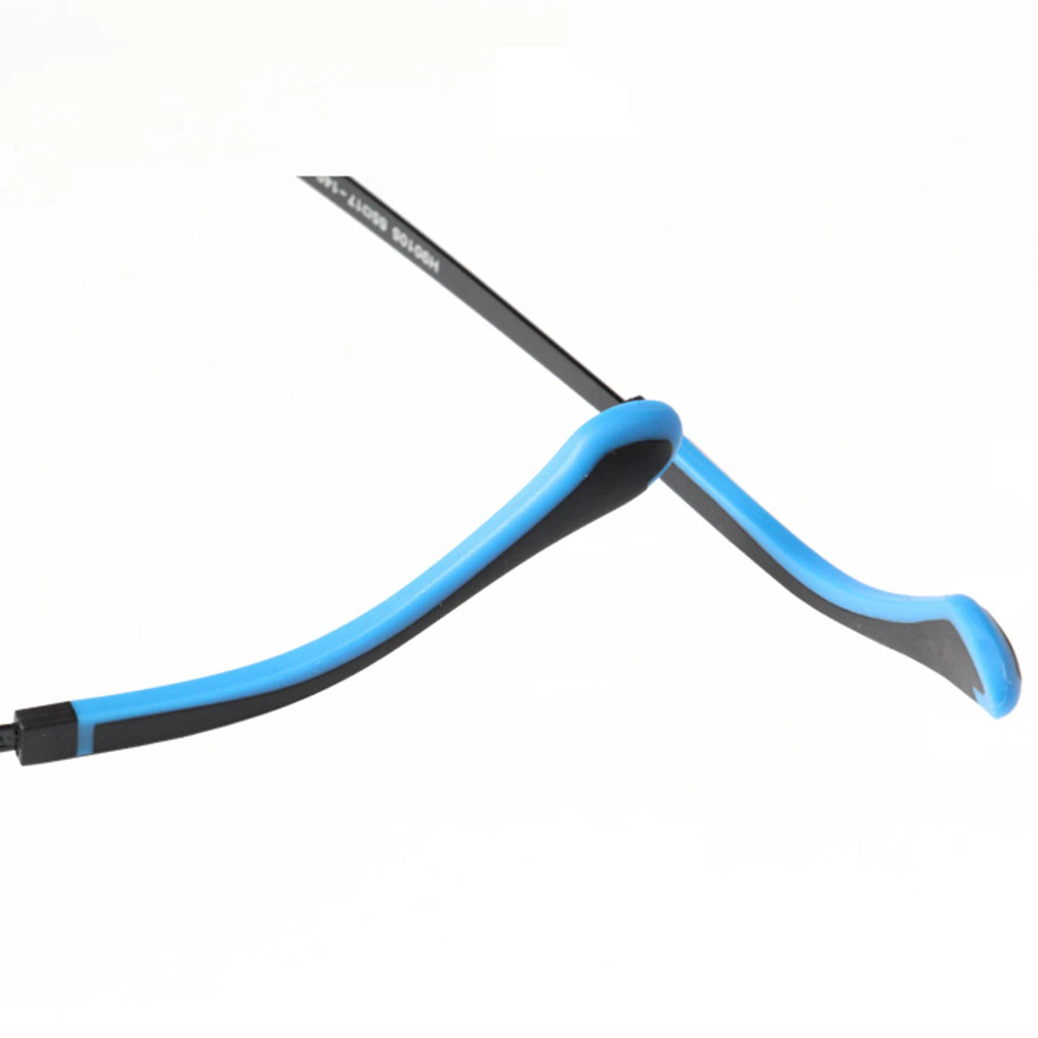 1Pair Silicone Rubber Eyeglasses Temple Tip Holder Replacement New Fashion Eyeglasses Temple Bar Sleeves For Men And Women