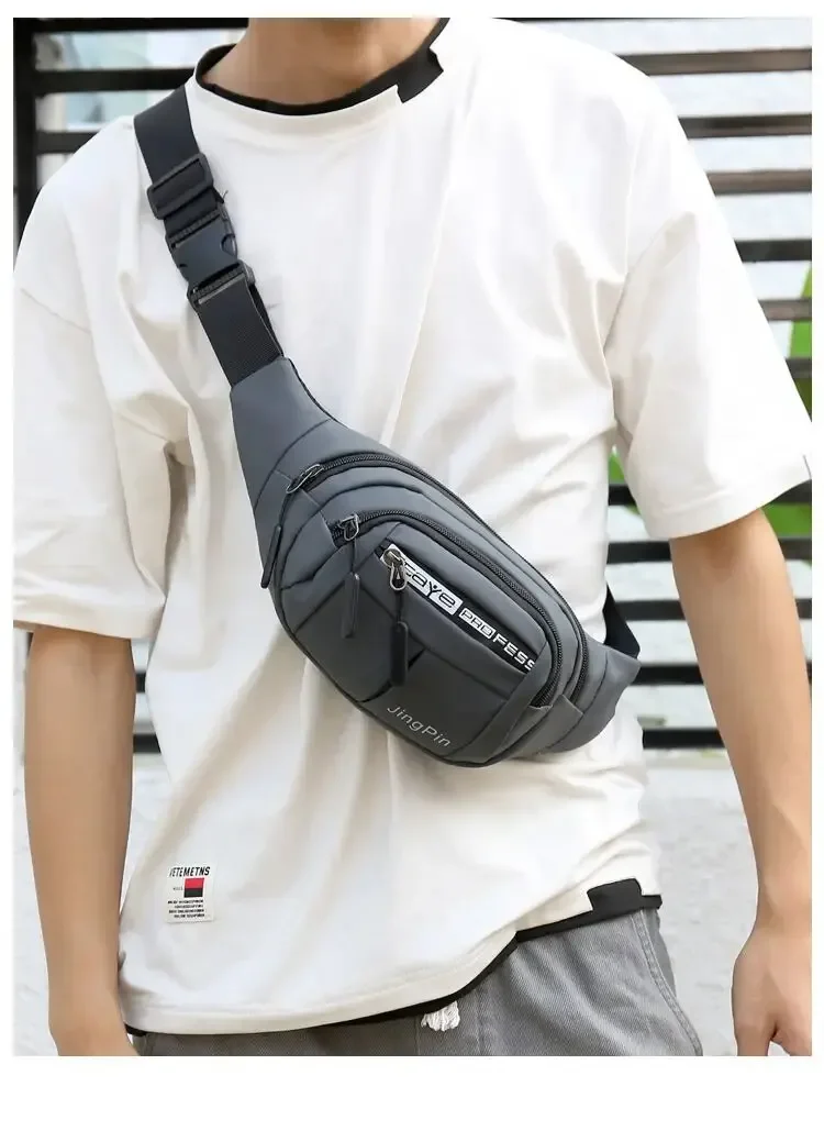 Waterproof Mobile Waist Bag for Men Women Multifunctional Large Capacity Fanny Pack Anti Splash Wear-resistant Construction Site