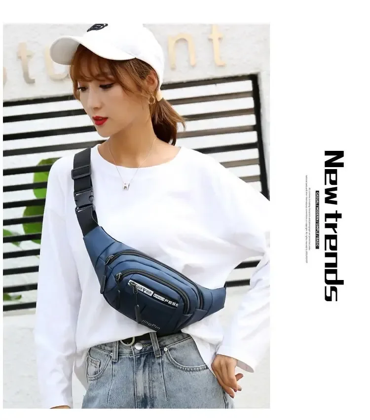 Waterproof Mobile Waist Bag for Men Women Multifunctional Large Capacity Fanny Pack Anti Splash Wear-resistant Construction Site