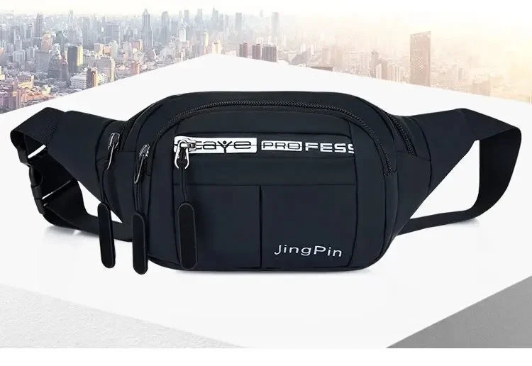 Waterproof Mobile Waist Bag for Men Women Multifunctional Large Capacity Fanny Pack Anti Splash Wear-resistant Construction Site