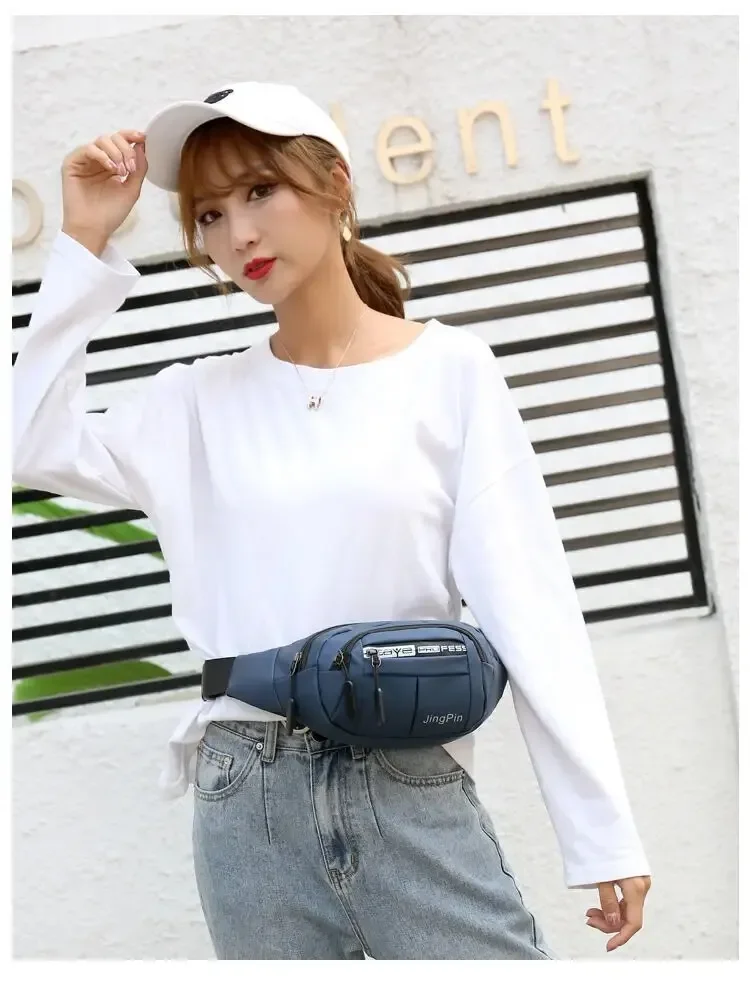 Waterproof Mobile Waist Bag for Men Women Multifunctional Large Capacity Fanny Pack Anti Splash Wear-resistant Construction Site