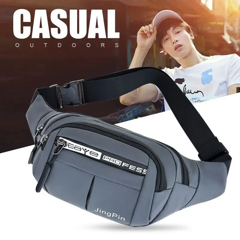 Waterproof Mobile Waist Bag for Men Women Multifunctional Large Capacity Fanny Pack Anti Splash Wear-resistant Construction Site