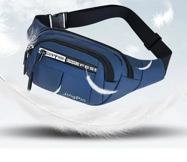 Waterproof Mobile Waist Bag for Men Women Multifunctional Large Capacity Fanny Pack Anti Splash Wear-resistant Construction Site
