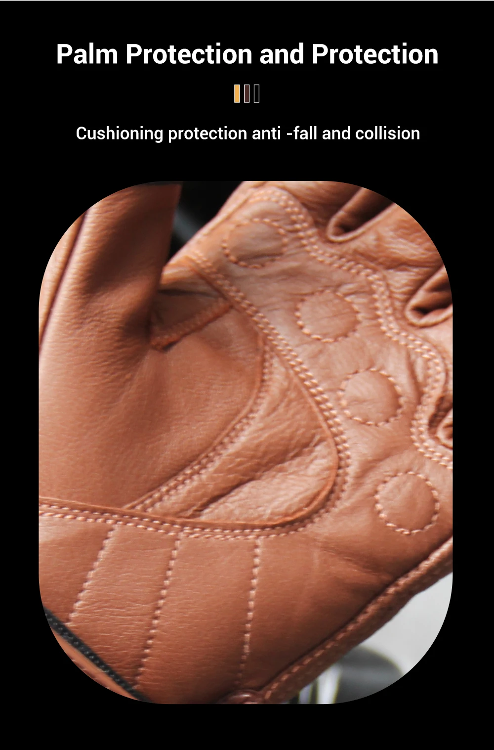 Motorcycle Leather Gloves Retro Motorcyclist Gloves Men Women Vintage Moto Motocross Gloves Motorcycle Accessories