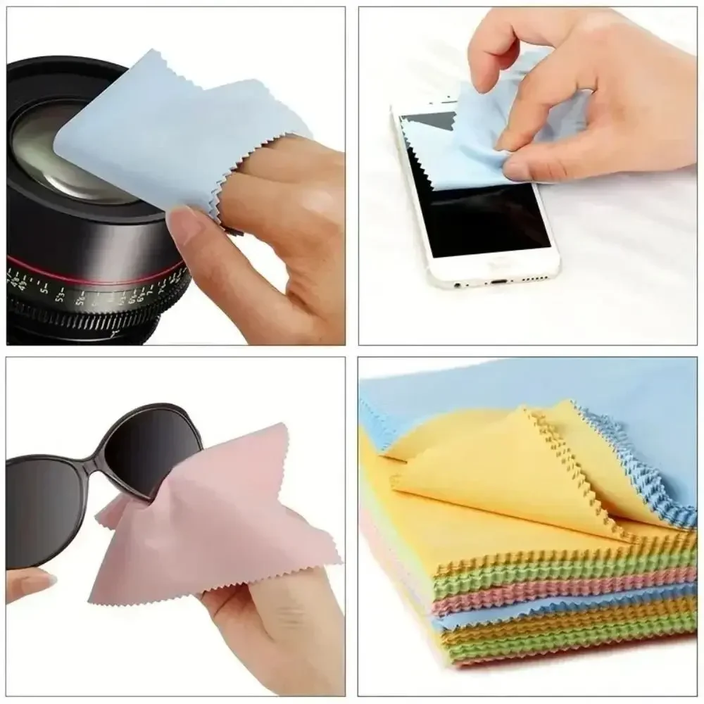 New High Quality Chamois Glasses Cleaner Microfiber Cleaning Cloth for Glasses Cloth Len Phone Screen Cleaning Wipes
