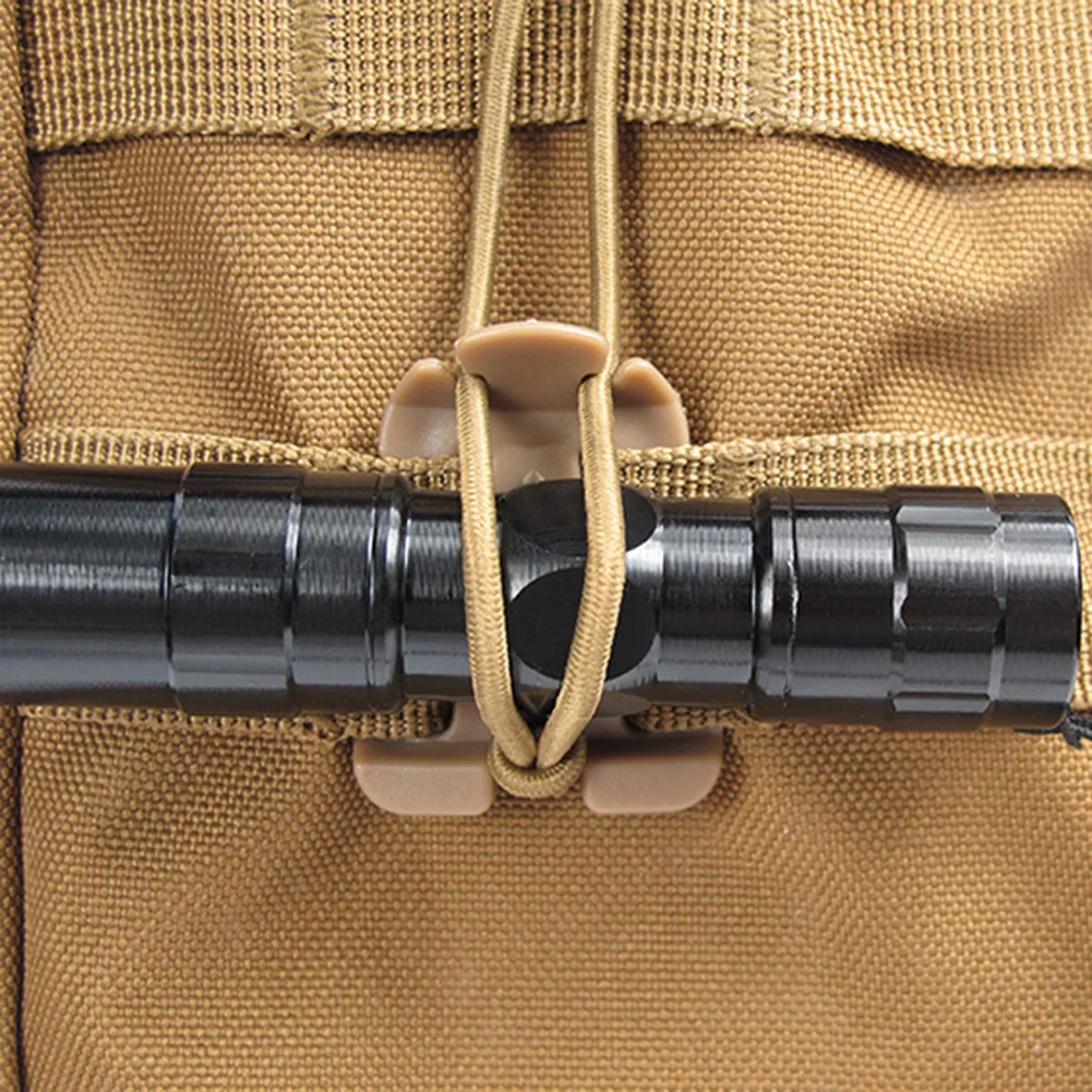 2Pcs Backpack Buckle Clamp Carabiner Survival Gear Tools Carabiner Clips Outdoor Nylon Camping Bag Hanger Hook Wild Hike
