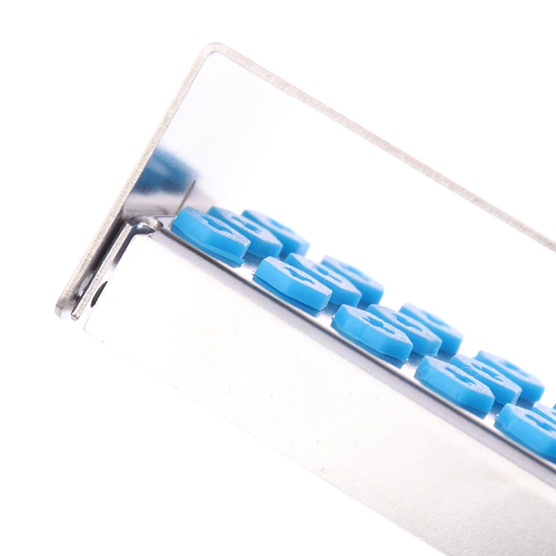 8/12/30 Holes Dental Bur Holder Autoclave Sterilizer Case Endo File Disinfection Box Organizer