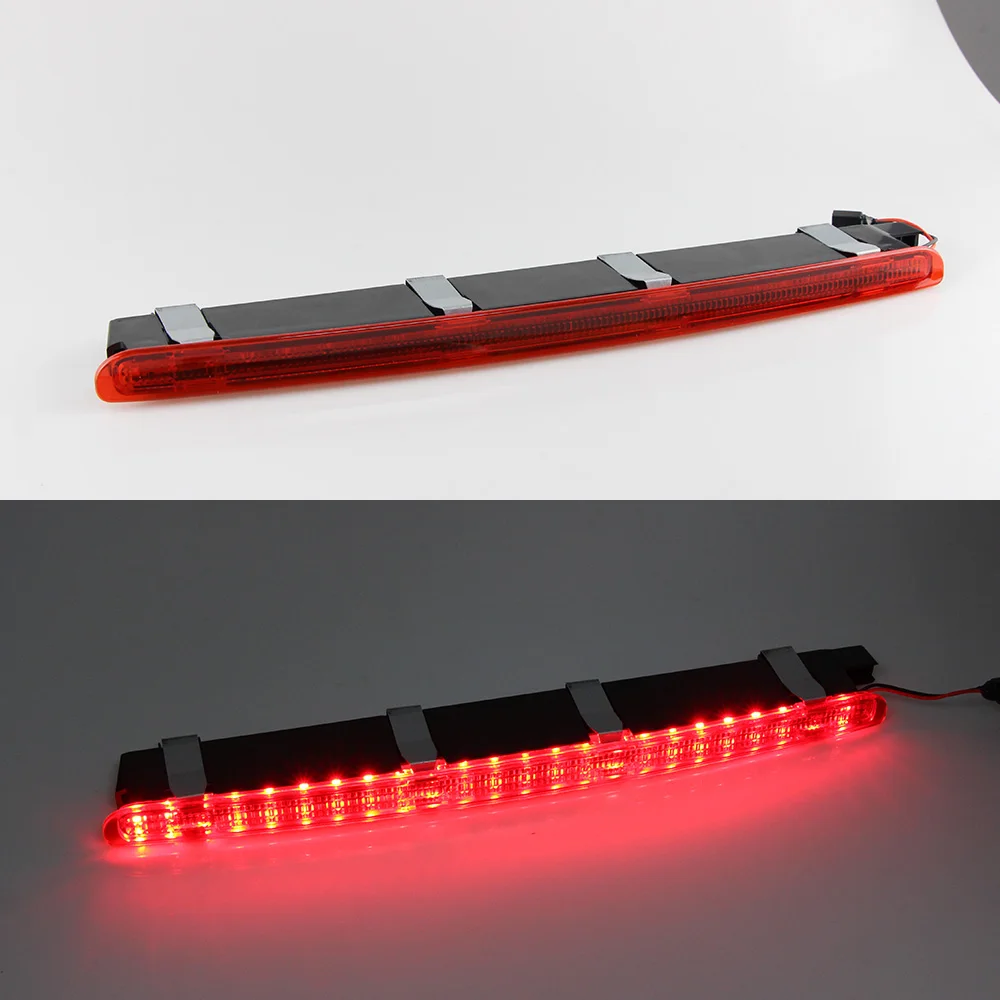 Car Rear Stop Tail Lamp Third Brake Light 2038201456 Fit for Mercedes Benz W203 2000-2007 Rear Trunk Replacement Red LED Light
