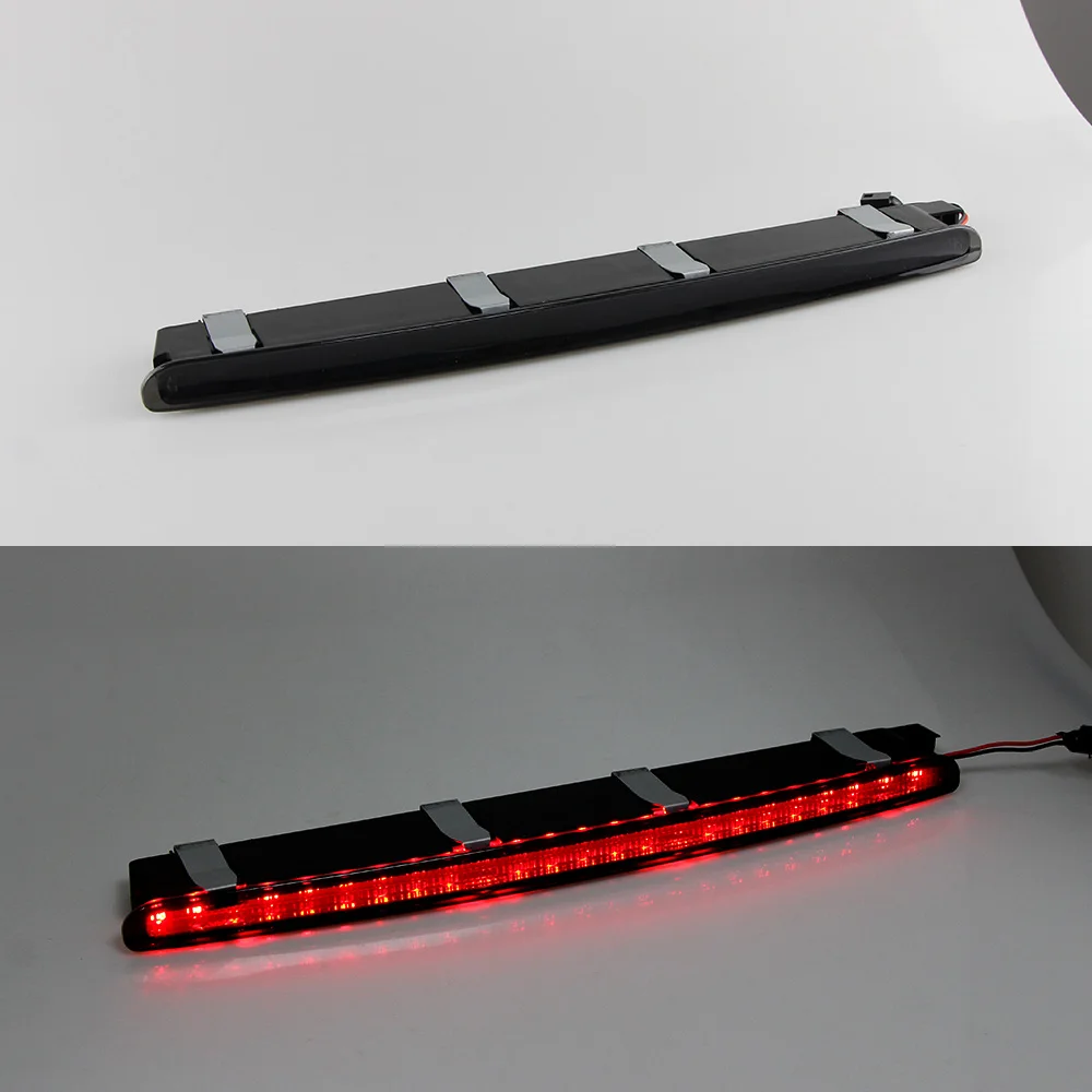 Car Rear Stop Tail Lamp Third Brake Light 2038201456 Fit for Mercedes Benz W203 2000-2007 Rear Trunk Replacement Red LED Light