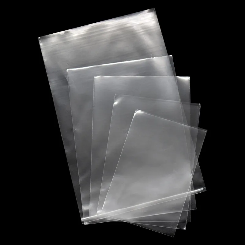 100Pcs Transparent Plastic Bags Candy Lollipop Cookie Packaging Clear Opp Cellophane Bag Christmas Gift Wedding Birthday Party