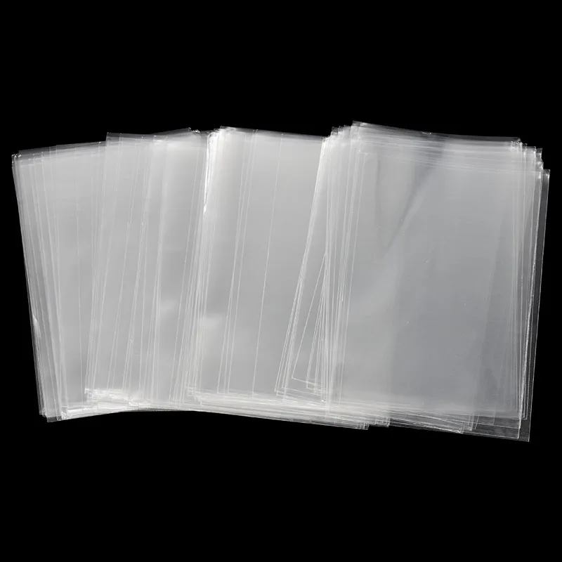 100Pcs Transparent Plastic Bags Candy Lollipop Cookie Packaging Clear Opp Cellophane Bag Christmas Gift Wedding Birthday Party