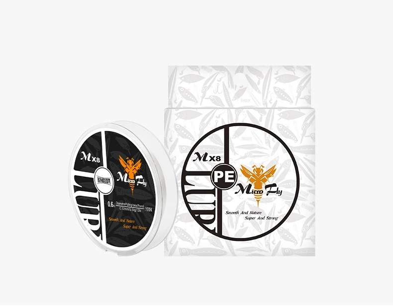 Kingdom Micro Fly THINNER Fishing Lines 100m 4 Strands Braided PE Japan Monofilament Set Leader Line for Carp Fishing Wire