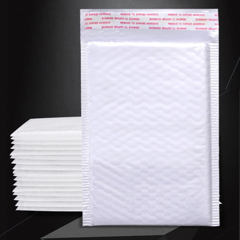 New Light Gray Courier Bag 10pc Self-seal Mailbag Plastic Poly Mailing Envelope Waterproof Postal Shipping Bags Courier Envelope