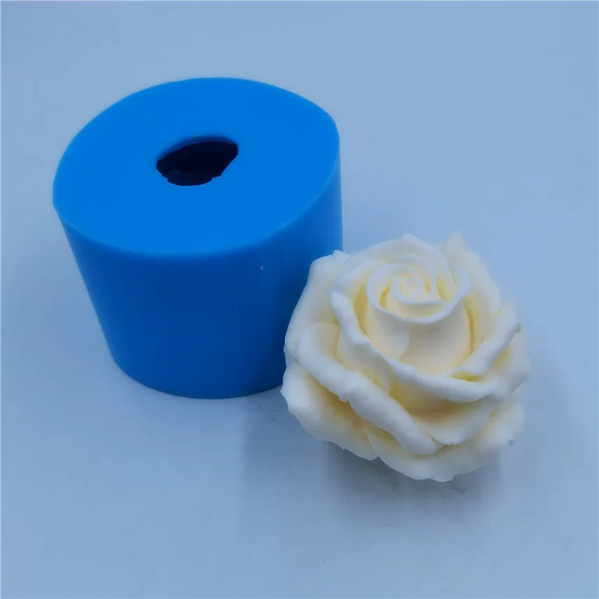 GreatMold 3D Pretty Flower Rose Silicone Mold Bouquet of Roses Soap Molds Epoxy Resin Mold Clay Chocolate Scented Candle Mould
