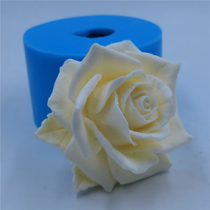 GreatMold 3D Pretty Flower Rose Silicone Mold Bouquet of Roses Soap Molds Epoxy Resin Mold Clay Chocolate Scented Candle Mould