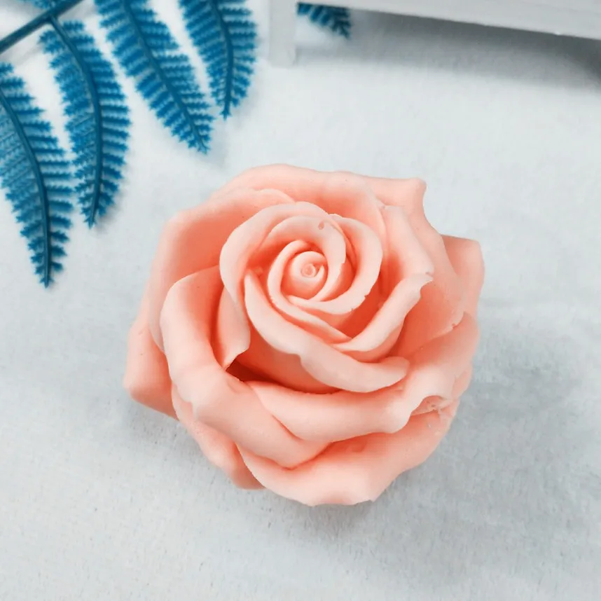GreatMold 3D Pretty Flower Rose Silicone Mold Bouquet of Roses Soap Molds Epoxy Resin Mold Clay Chocolate Scented Candle Mould