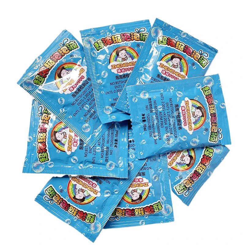 1-10pcs Bubble Machine Supplement Liquid Colorful Bubble Concentrated Granules 10pcs ≈ 500ml Bubble Gun Supplement Granules