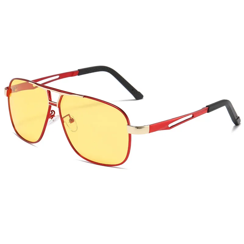 Men Driving Chameleon Sun Glasses for Day and Night Dual-use Male Color Change Lens Vision Polarized Photochromic Sunglasses