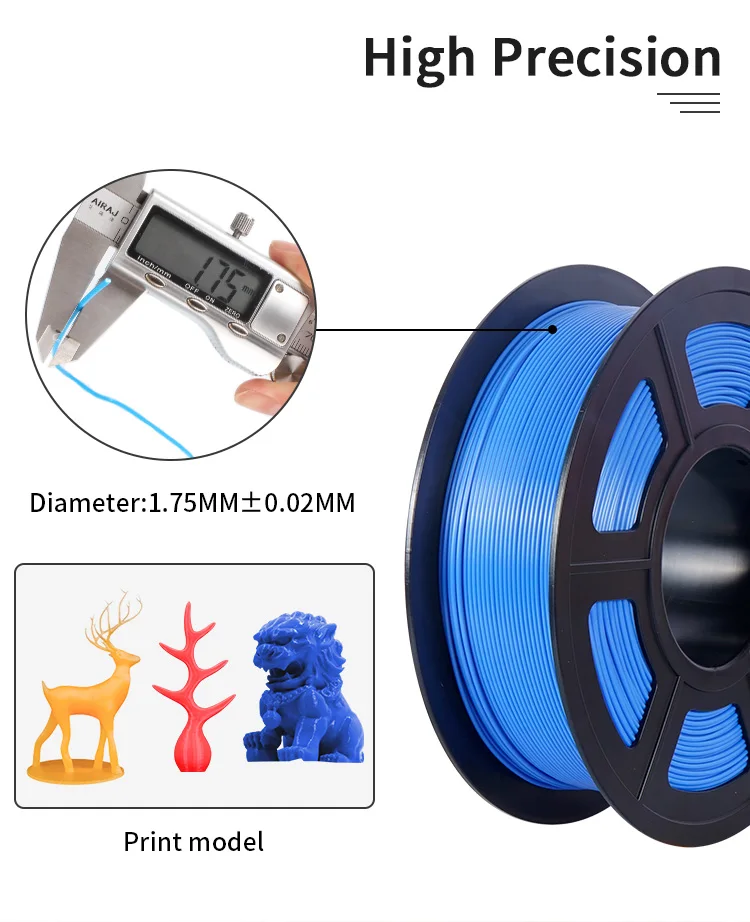 KINGROON 10KG PLA Filament PETG 3D Filament 1.75mm For 3D Printer Filament Bundle Mixed Colors FDM Printing Material Fast Ship