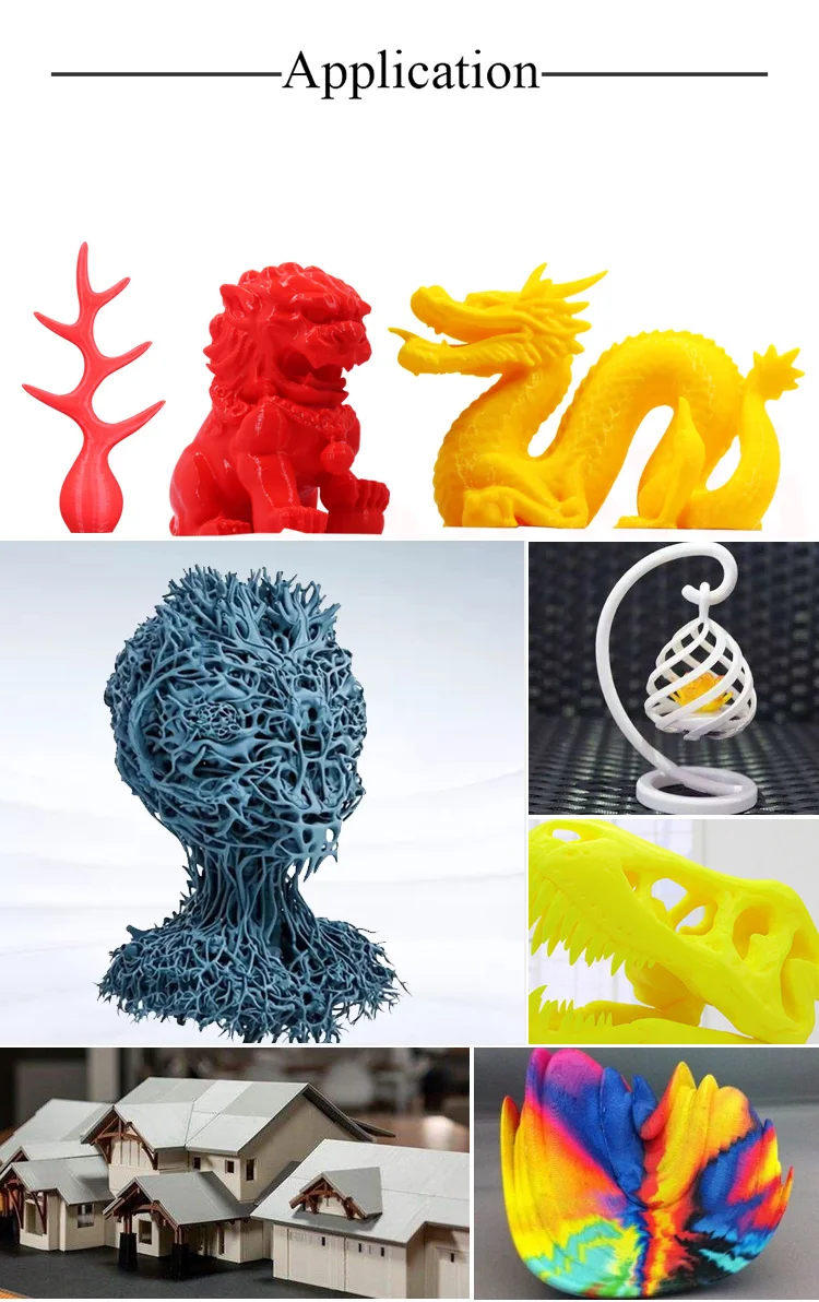 KINGROON 10KG PLA Filament PETG 3D Filament 1.75mm For 3D Printer Filament Bundle Mixed Colors FDM Printing Material Fast Ship