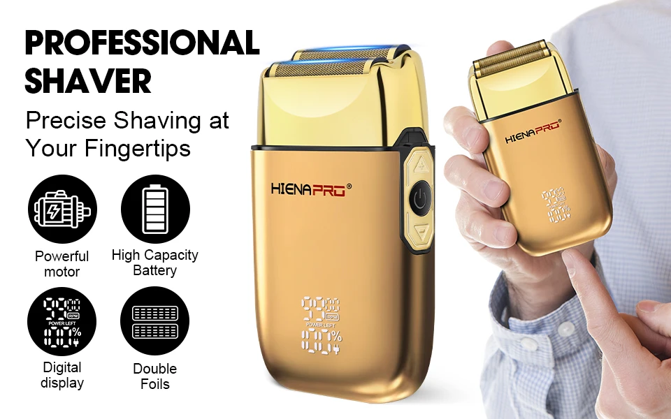 HIENA Hair Clipper Hair Cutting Professional Clipper Beard Trimmer Barber Shop Machine Electric Machine Men's Hair Clippers 809