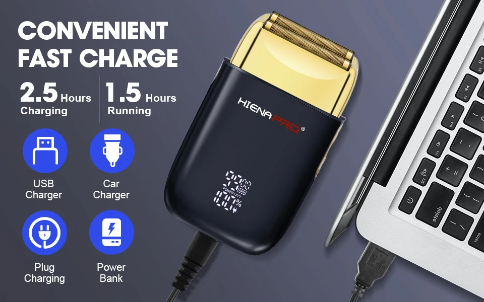 HIENA Hair Clipper Hair Cutting Professional Clipper Beard Trimmer Barber Shop Machine Electric Machine Men's Hair Clippers 809