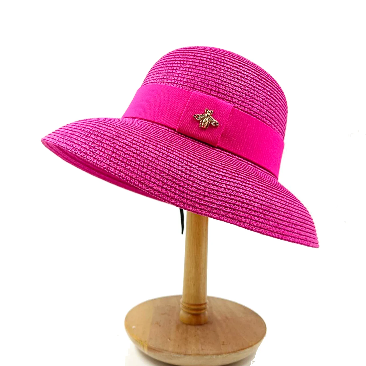 Sun protection straw hat French elegant outdoor beach travel anti-ultraviolet women's hat hats for womem