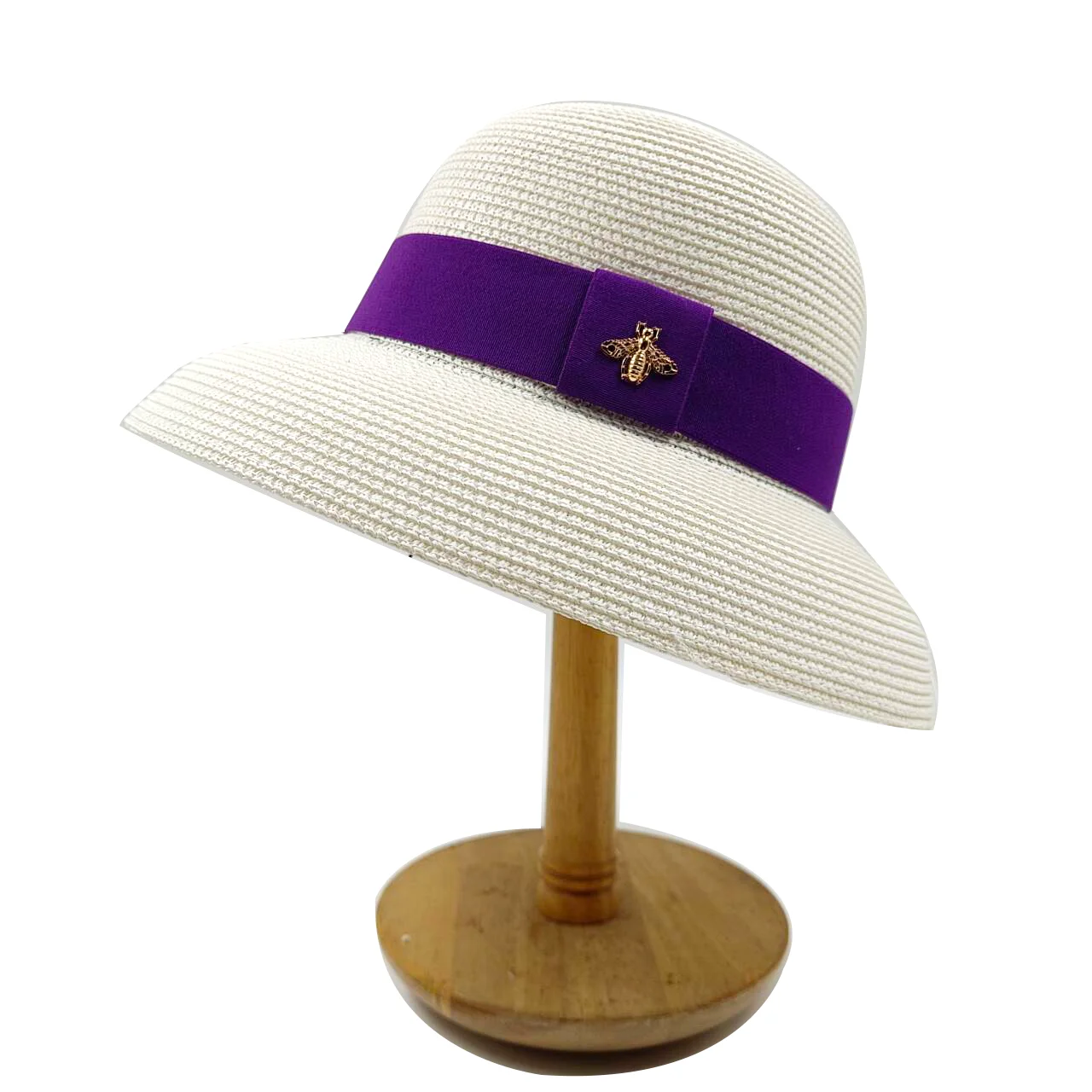 Sun protection straw hat French elegant outdoor beach travel anti-ultraviolet women's hat hats for womem