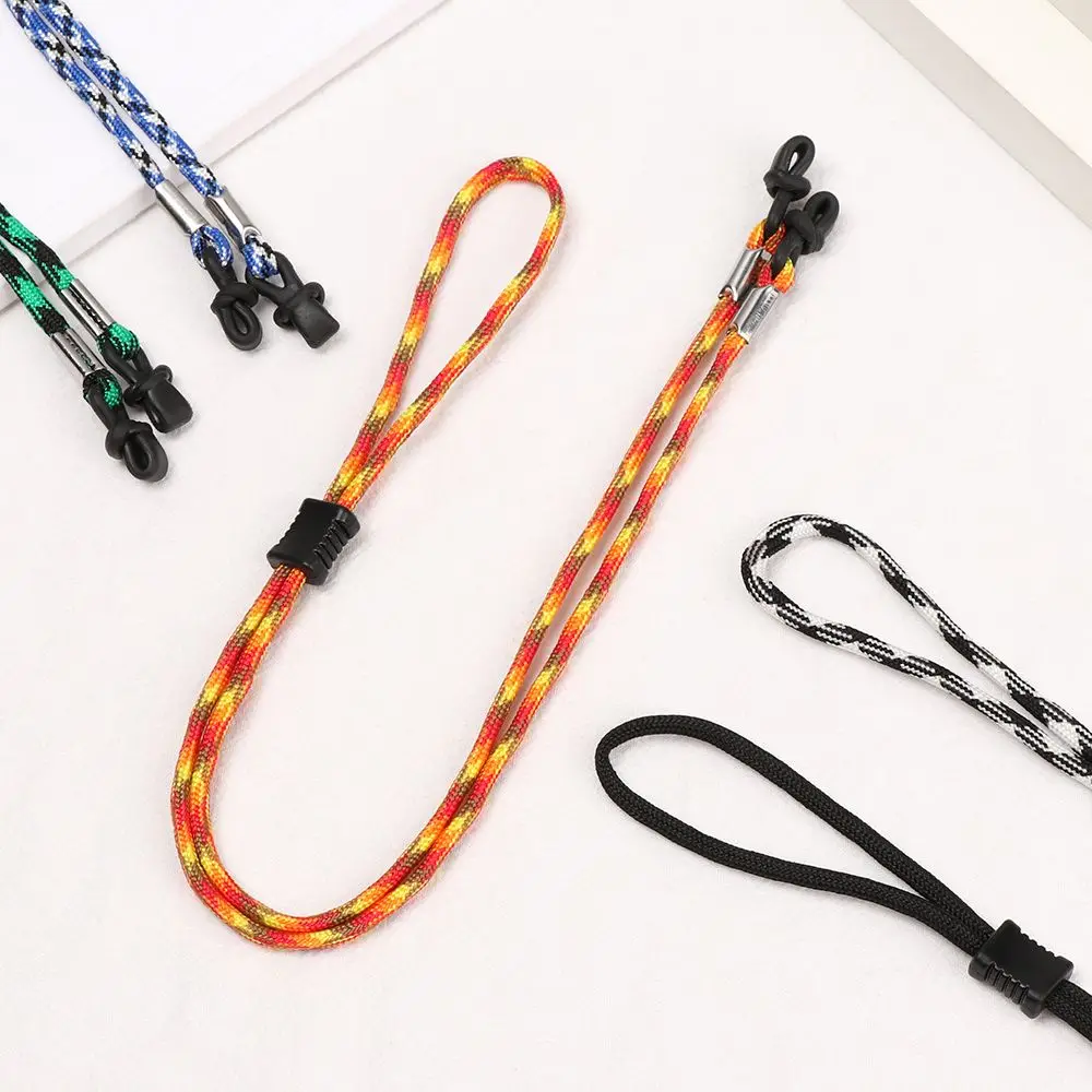 Women Men Sports Glasses Chain Holder Necklace Sunglasses Lanyard Non-slip Reading Glasses Holder Strap Eyewear Braid