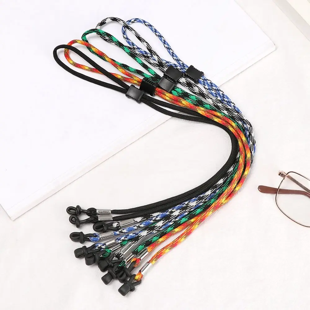 Women Men Sports Glasses Chain Holder Necklace Sunglasses Lanyard Non-slip Reading Glasses Holder Strap Eyewear Braid