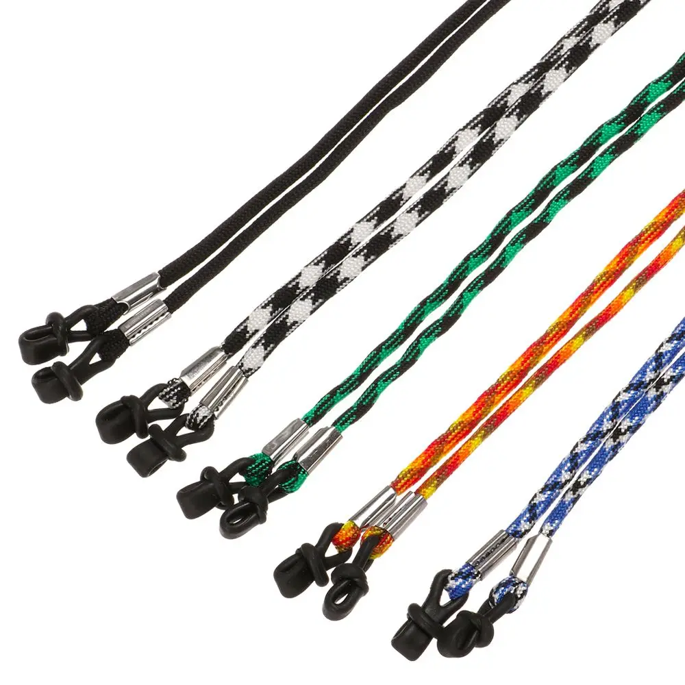 Women Men Sports Glasses Chain Holder Necklace Sunglasses Lanyard Non-slip Reading Glasses Holder Strap Eyewear Braid