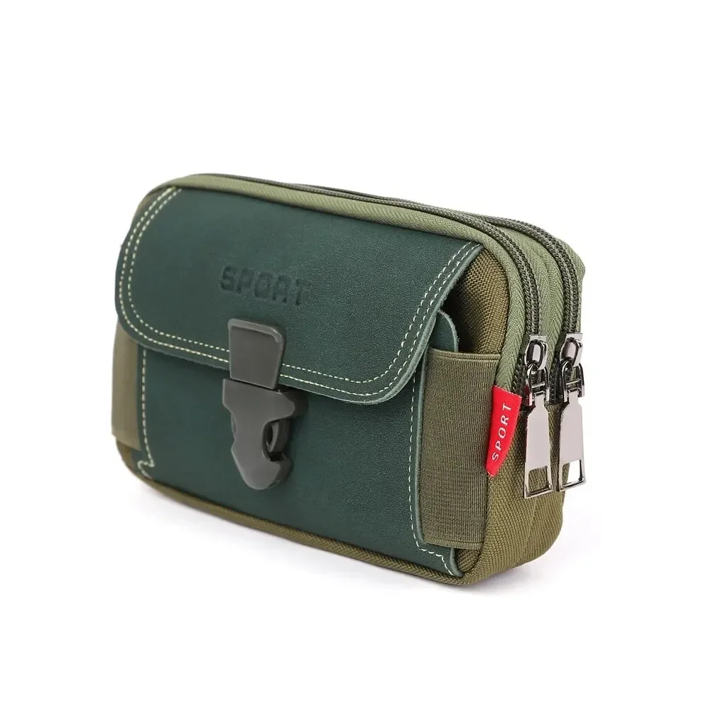 Unisex Belt Pouch Mobile Phone Bag for Men Phone Holster Bag Molle Waist Bag Pack Small Tactical Duty Belt Backpack Card Holder