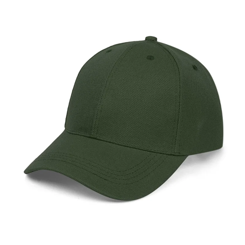 Custom Logo Diy Baseball Cap Unisex Adjustable Men Women Sport Trucker Hat Solid Color Personalized Print Hip Hop Dad Caps