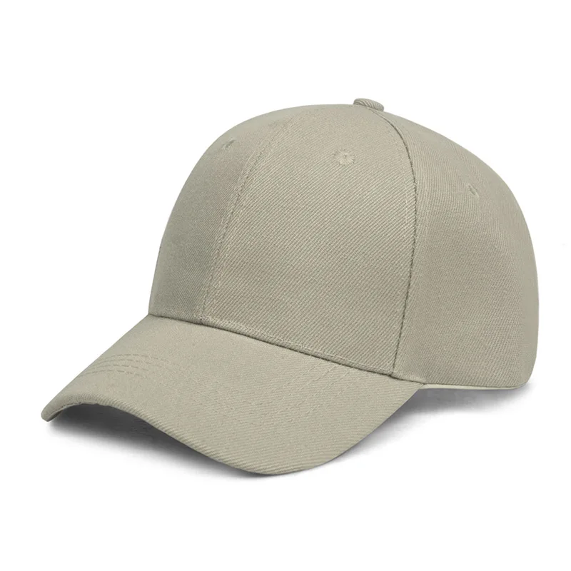 Custom Logo Diy Baseball Cap Unisex Adjustable Men Women Sport Trucker Hat Solid Color Personalized Print Hip Hop Dad Caps