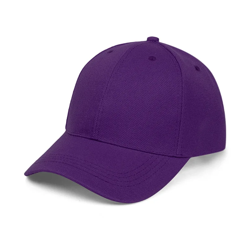 Custom Logo Diy Baseball Cap Unisex Adjustable Men Women Sport Trucker Hat Solid Color Personalized Print Hip Hop Dad Caps