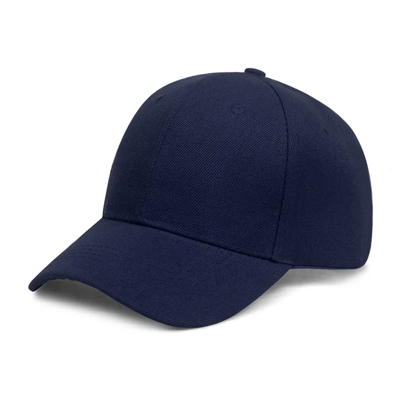Custom Logo Diy Baseball Cap Unisex Adjustable Men Women Sport Trucker Hat Solid Color Personalized Print Hip Hop Dad Caps
