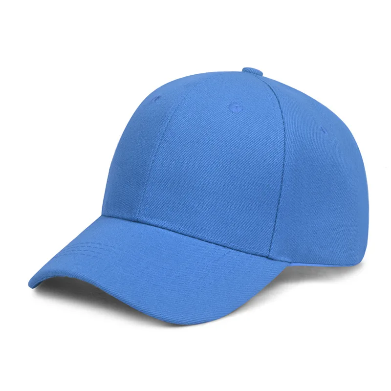 Custom Logo Diy Baseball Cap Unisex Adjustable Men Women Sport Trucker Hat Solid Color Personalized Print Hip Hop Dad Caps