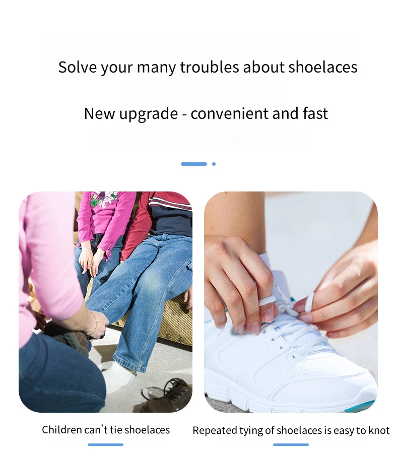 8mm No Tie Shoe Laces Metal Press Lock Shoelaces Without Ties Elastic Laces Sneaker Kids Adult Widened Flat Shoelace for Shoes