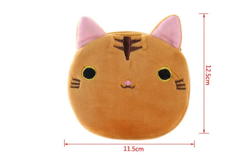 Plush Grey Small Whales Coin Purse Cute Zipper Women's Coin Wallet Shark Shape Girls Earphone Money Storage Bag Key Bag Purse