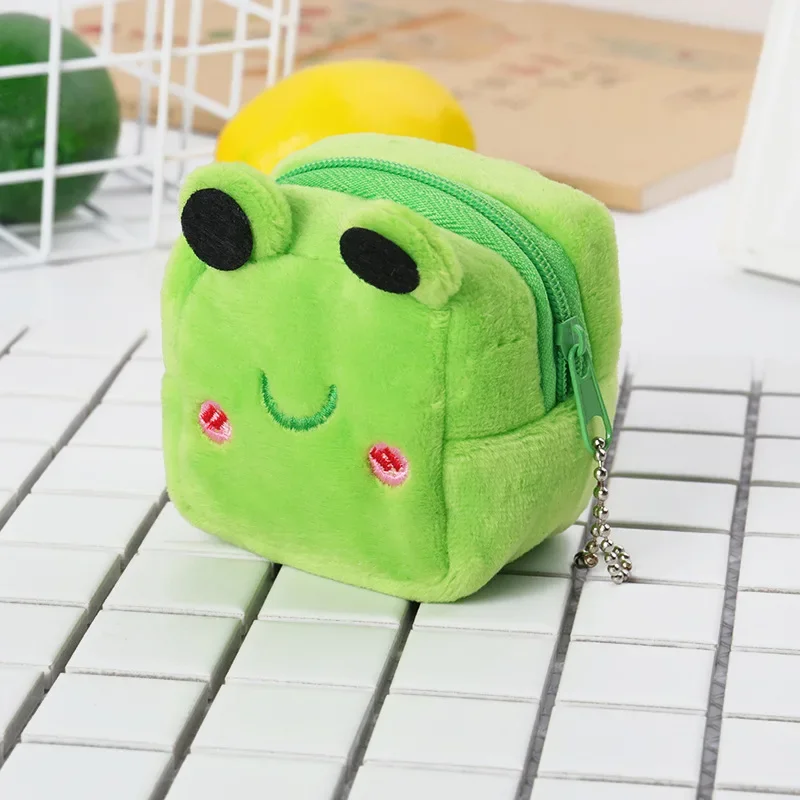 Plush Grey Small Whales Coin Purse Cute Zipper Women's Coin Wallet Shark Shape Girls Earphone Money Storage Bag Key Bag Purse