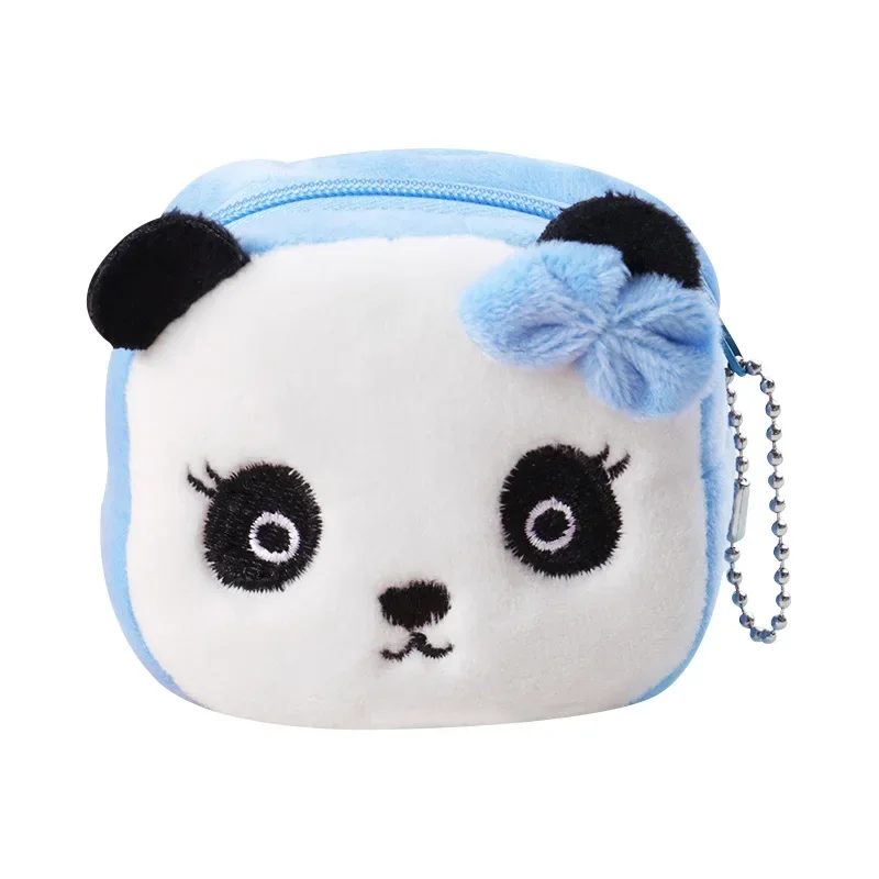 Plush Grey Small Whales Coin Purse Cute Zipper Women's Coin Wallet Shark Shape Girls Earphone Money Storage Bag Key Bag Purse