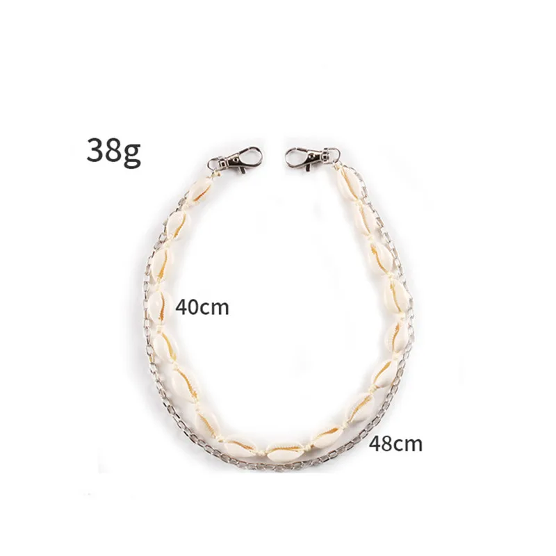 Punk Steet Keychains Chain Women Men Moon Star Rivets Skull Accessories Choice Rock Goth Pants Waist Belt Chain On Jeans Jewerly