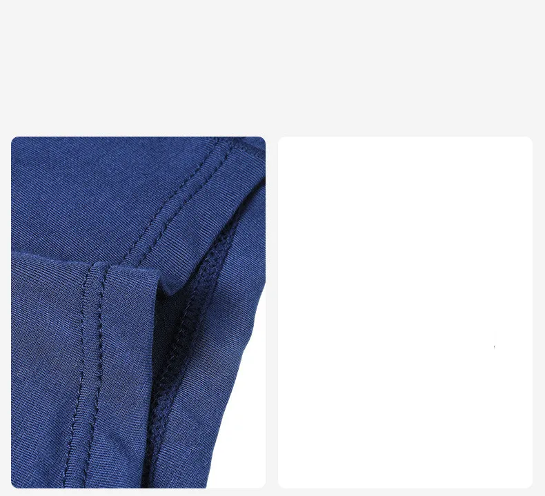 Men's Boxers Shorts Modal Underwear Man Panties Solid Breathable Bullet Separation Pouch Underpants Male Trunks Cueca Plus Size