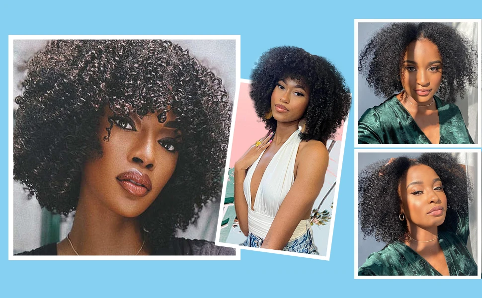 Brazilian Afro Kinky Curly Human Hair Bundles 4b 4c Afro kinky Bulk Human Hair Weave Bundle Deal Hair Extensions Wholesale