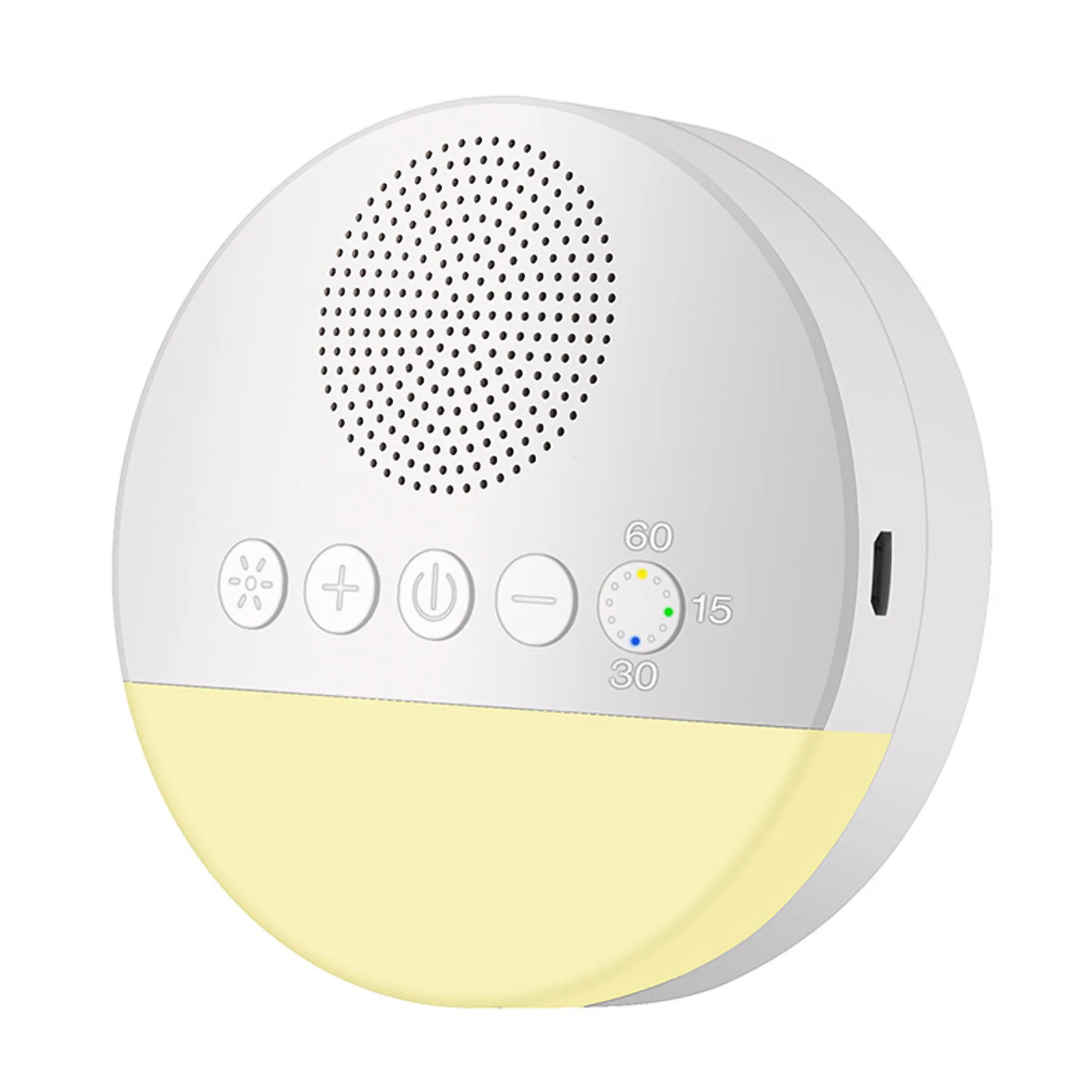 Baby White Noise Machine USB Rechargeable Timed Shutdown Sleep Machine Baby Sleep Sound Player Night Light Timer Noise Player