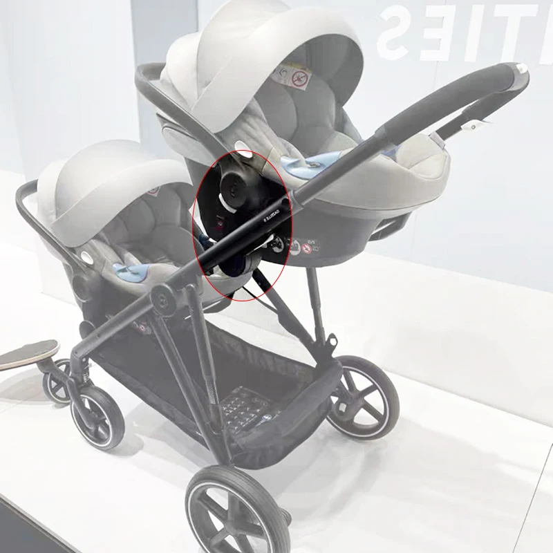 Stroller Adapter For Cybex Gazelle S Pushchair Aton Clound Q/Z Car Seat Converter Buggy Bracket Basket Connector Accessories