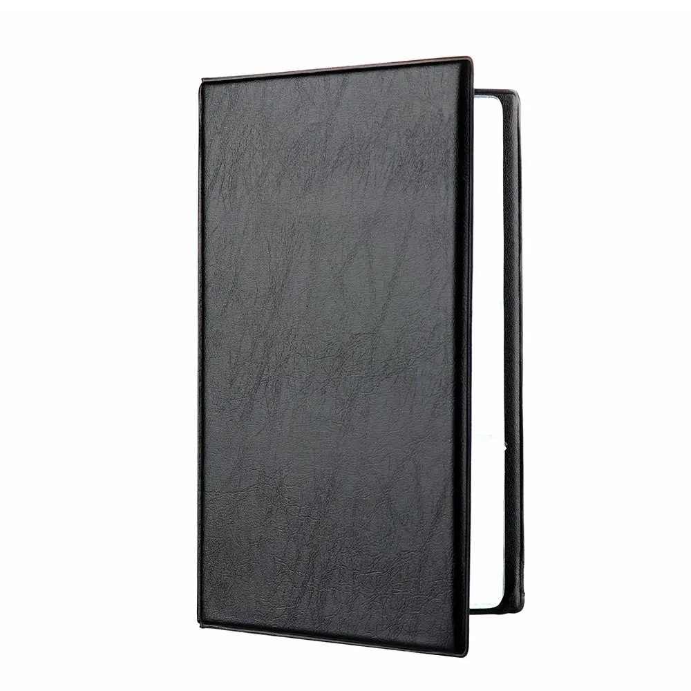 Leather 40/120/180/240/300 Cards ID Credit Card Holder Book Case Organizer Business Cards ID Credit Card Holder Case