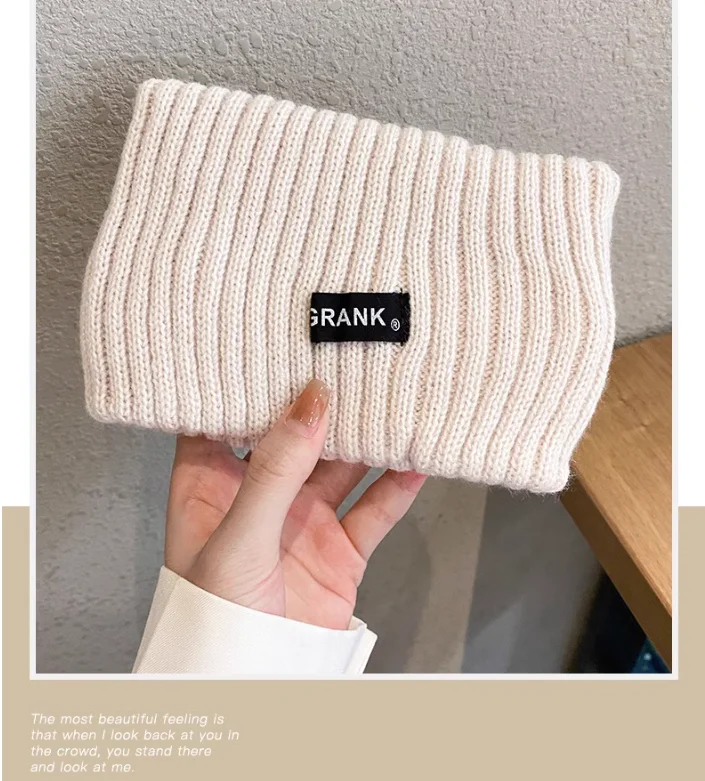 1/3pcs Winter Warm Wide Headband for Women High Quality Cotton Woolen Warm Forehead Knitting Elastic Hair Band Hair Accessories