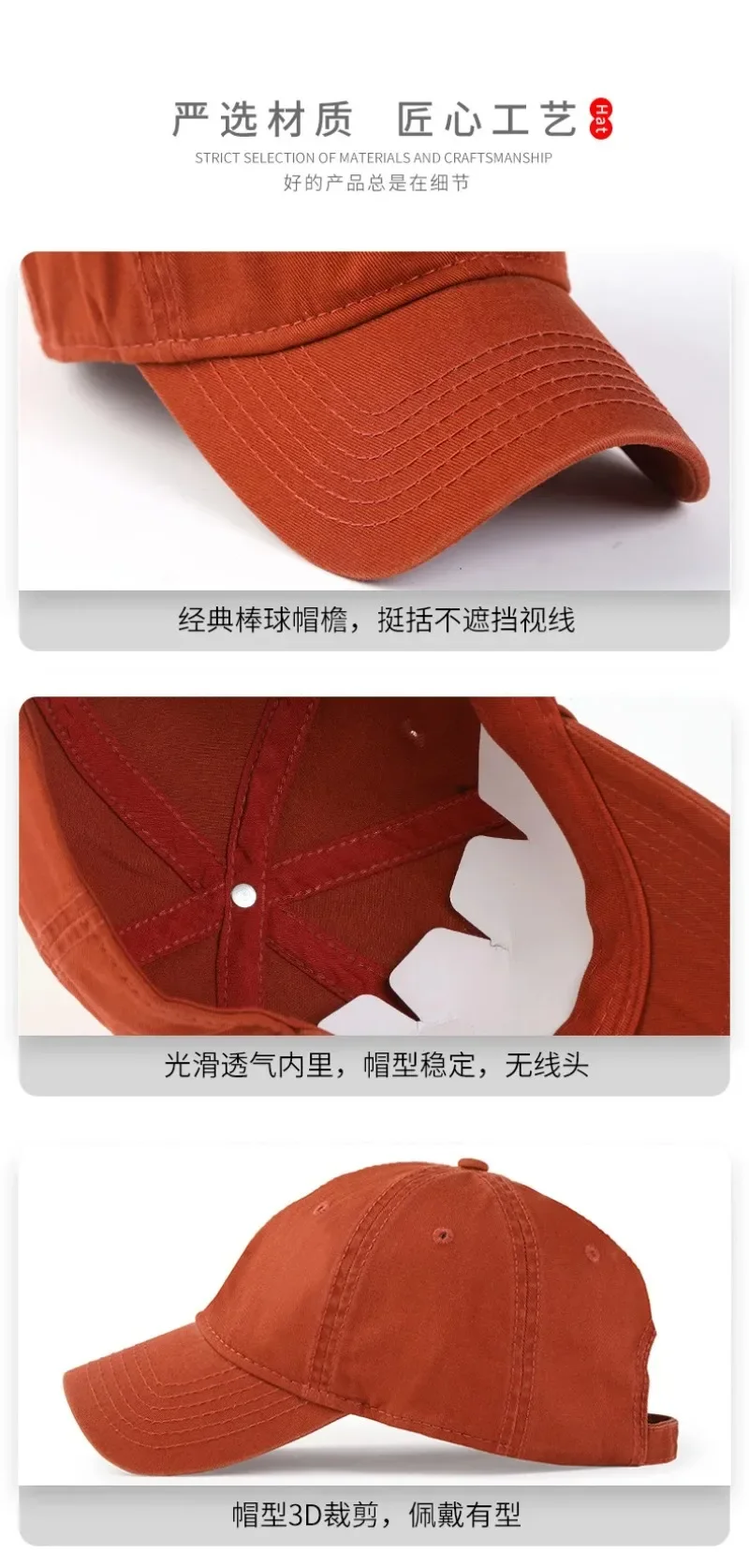 New Solid Color Big Size 63cm Soft Cotton Baseball Caps Men Classic Plus Snapback Cap Ladies High Quality Golf Sun Hat 59-62cm